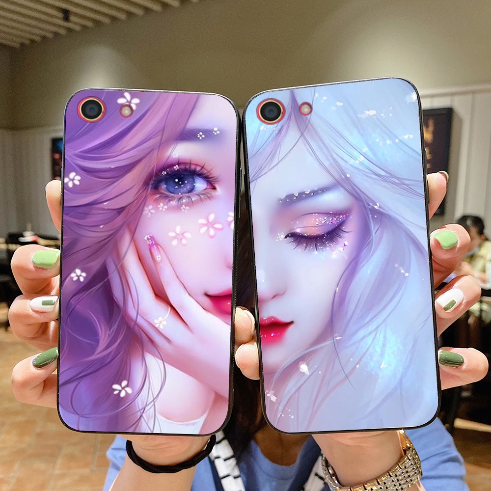 Ốp lưng điện thoại oppo f1S / f3 / f3 lite / f3 plus in hình phong cách nữ sang chảnh
