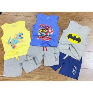 Bộ Cotton Ba Lỗ The Children's Place Bé Trai 1 - 7 Tuổi