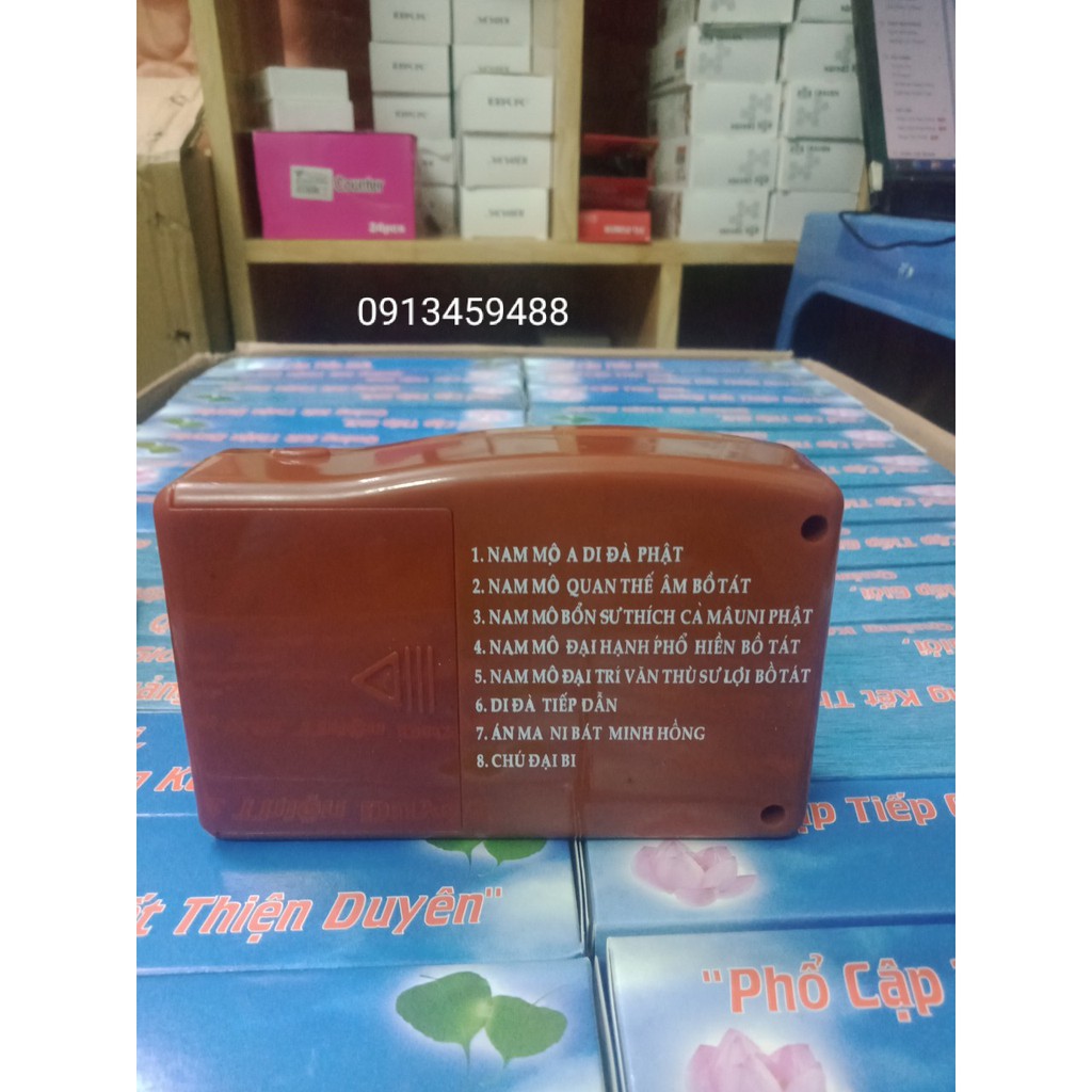 Đài niệm phật 8 bài kèm củ sạc