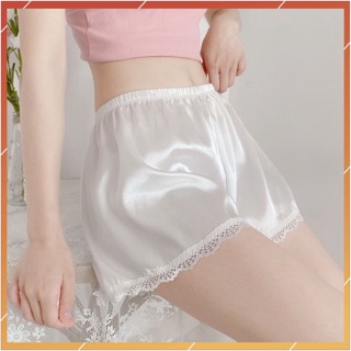 Quần bảo hộ mặc phía trong váy bằng lụa satin thoáng mát thoải mái