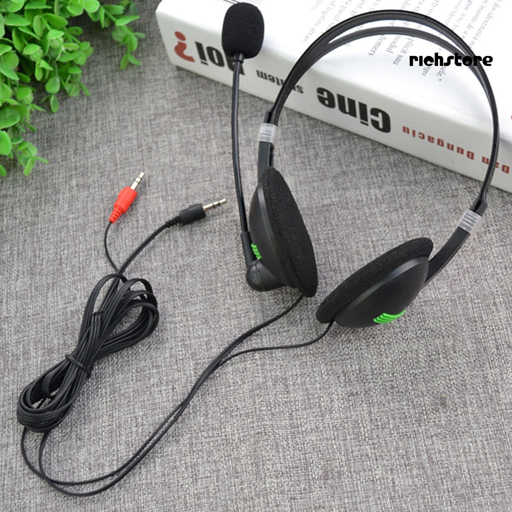 Tai Nghe Có Dây Ej-440 Giắc Cắm 3.5mm Kèm Mic Dành Cho Máy Tính