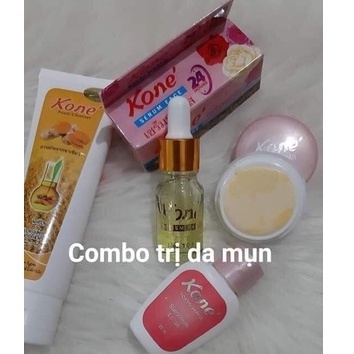 Combo 3 món dành cho da mụn kone thái lan