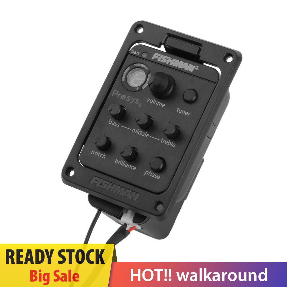 Bộ Chỉnh Âm 4 Băng Eq Màu Đen Cho Đàn Guitar Fishman 201