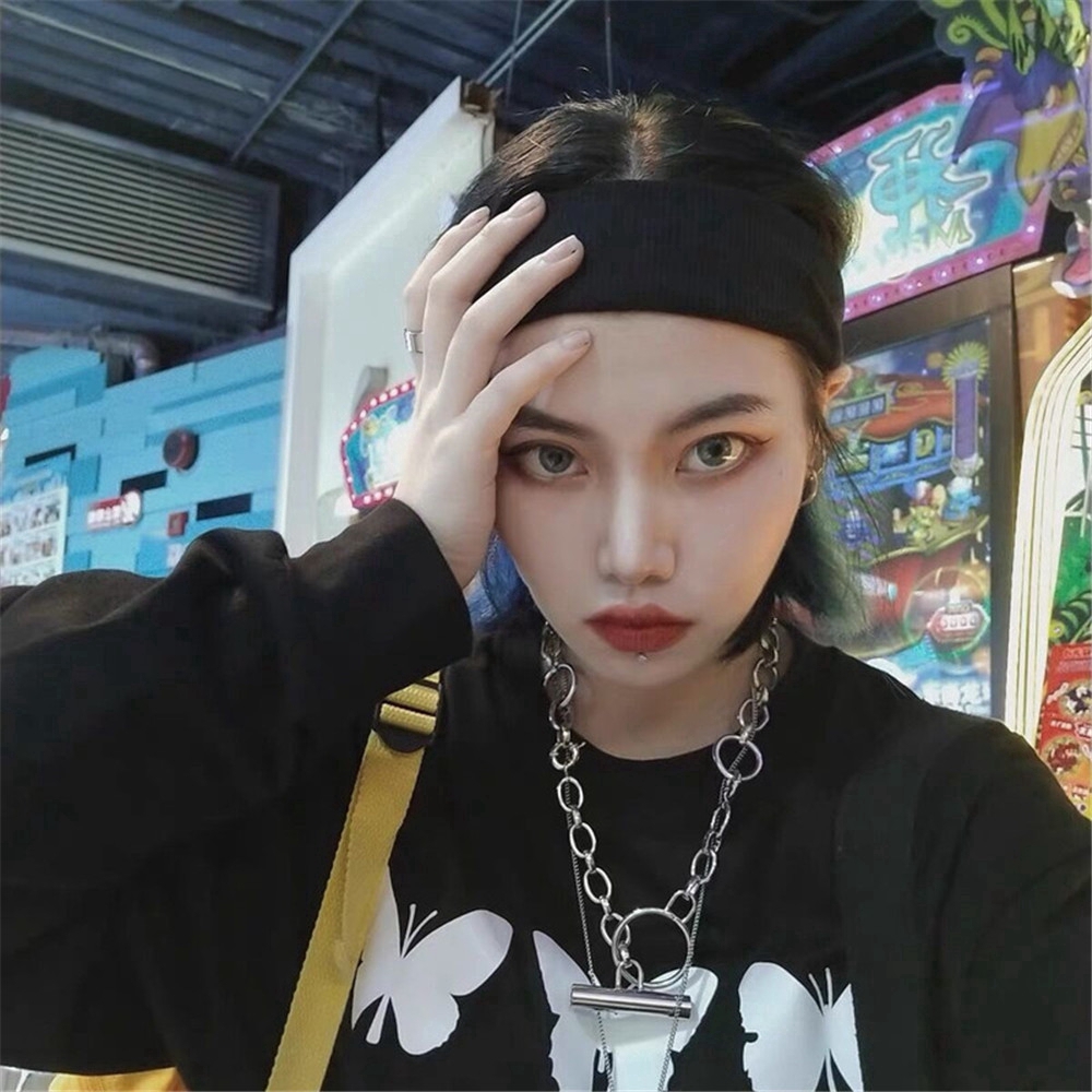 Băng Đô Dệt Kim Co Giãn Tập Yoga Thiết Kế Đơn Giản