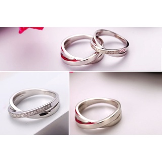Nhẫn đôi Bạc Hiểu Minh NC119