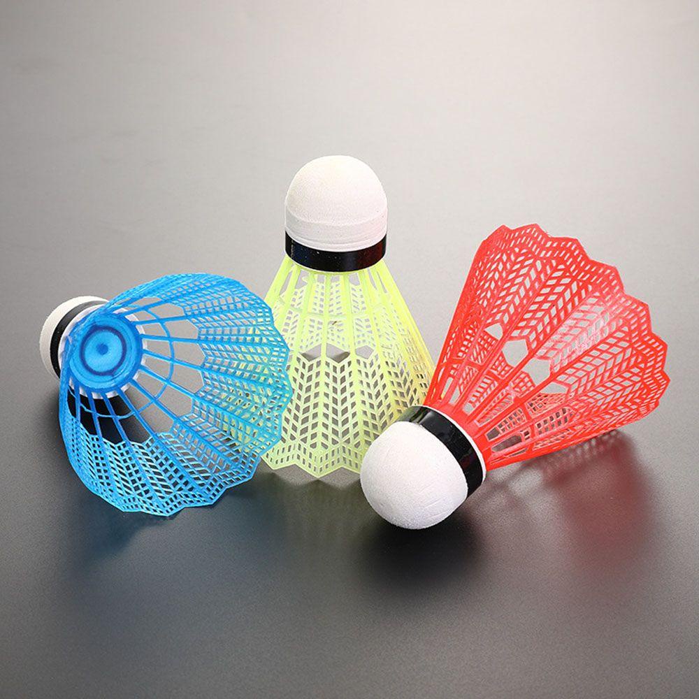 Set 12 Quả Cầu Lông Nhựa Nhiều Màu Sắc Dùng Luyện Tập Thể Thao