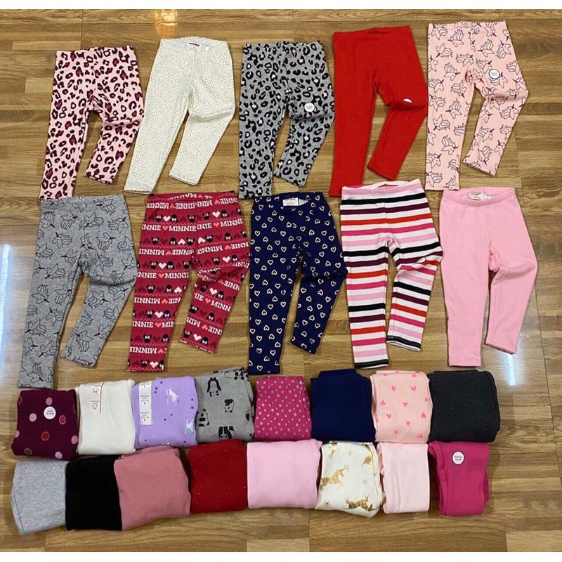 legging lót lông bé gái dư xịn