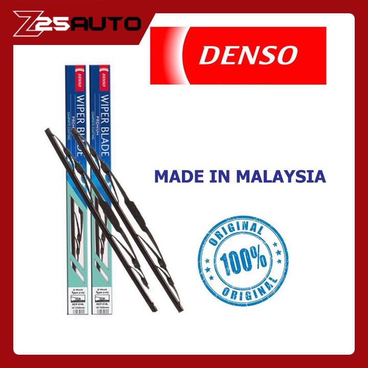 Gạt mưa Denso DCP Malaysia chính hãng đủ size phù hợp với Toyota Honda Mazda Nissan Mitsubishi Nissan Kia Huyndai Ford