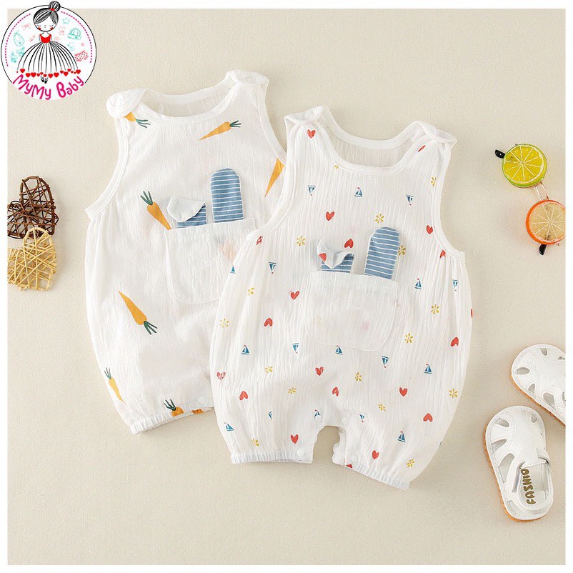 Body có 2 mẫu cà rốt và thỏ (SALE)