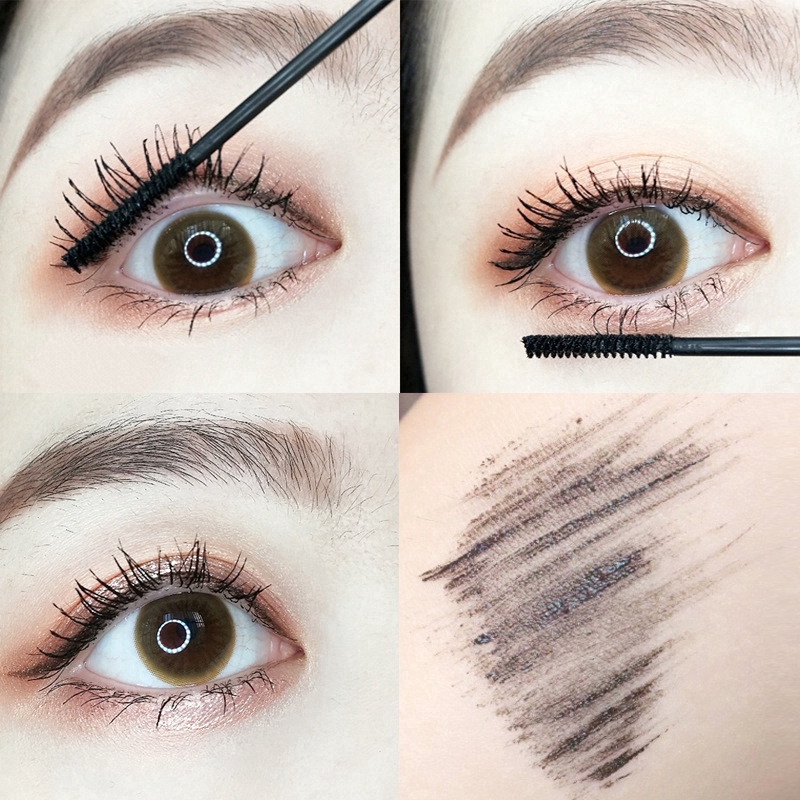 Mascara 4D vỏ lấp lánh chống thấm nước uốn cong kéo dài lông mi