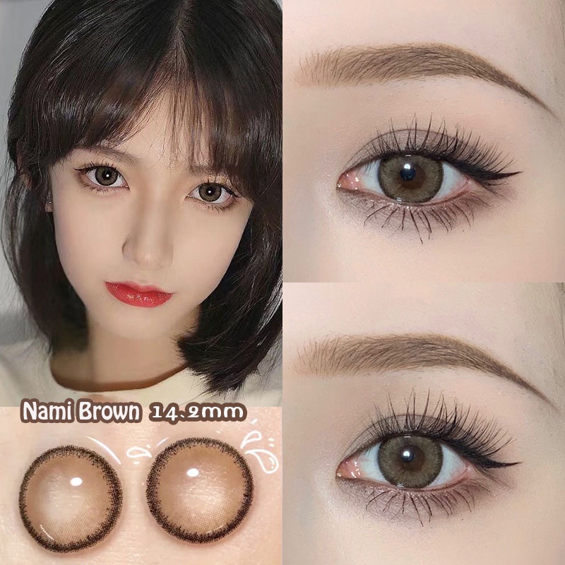 Kính áp tròng Colorhunter Dùng 1 Năm 14.0mm 0 - 8 Độ 1 cặp