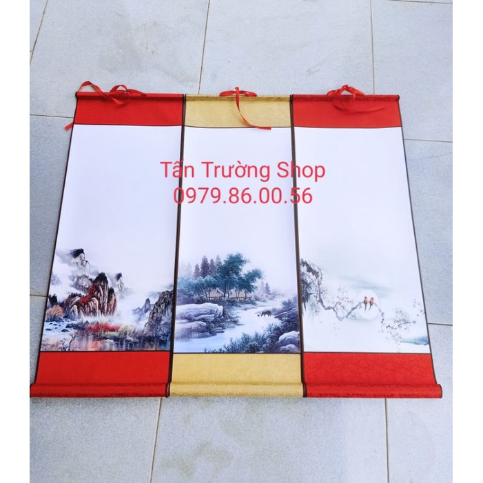 Biểu lụa viết thư pháp kt 30*80