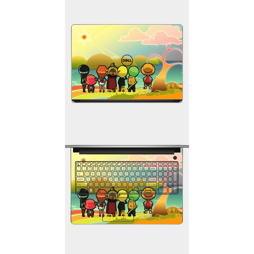 Skin cho vỏ máy tính - mẫu vịt vàng cute - cắt sẵn theo chi tiết máy của bạn - decal 3m chống vân tay bụi bẩn nước