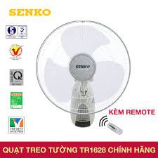 Quạt treo tường điều khiển từ xa Senko mã TR1628 bảo hành 24 tháng