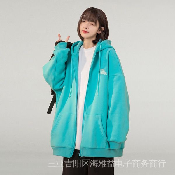 Áo Khoác Cardigan Mỏng Có Nón Kiểu Dáng Hợp Thời Trang Xuân Thu Kiểu Mới Dành Cho Cặp Đôi Có Size Lớn Đến 150Kg