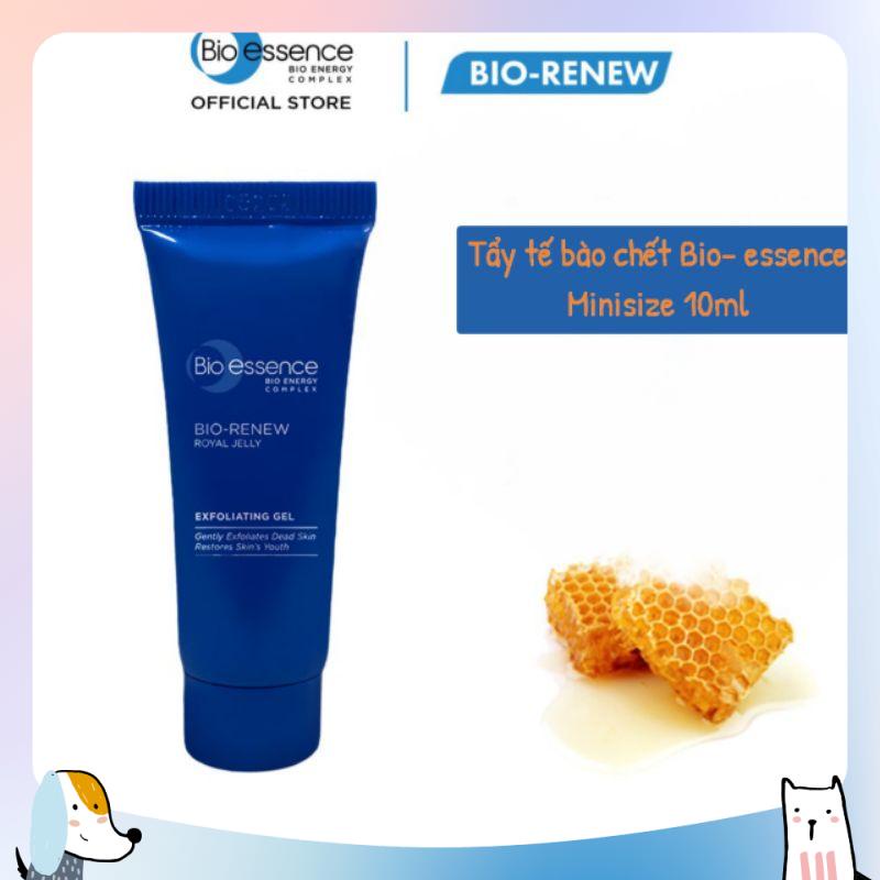 Gel tẩy tế bào chết dưỡng da tươi trẻ Bio-Essence Bio-Renew tinh chất sữa ong chúa 10gr/chai | BigBuy360 - bigbuy360.vn