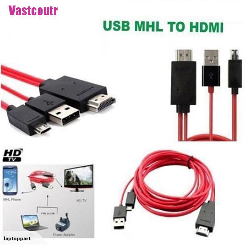 Cáp Chuyển Đổi Từ Micro Usb Sang Hdmi 1080p Hd Tv Cho Điện Thoại Android Samsung