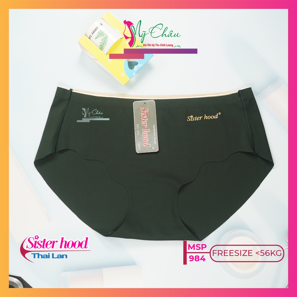 Quần lót nữ đúc su không đường may cao cấp, chíp su đúc Thái Lan không viền, sisterhood 984, mỹ châu | BigBuy360 - bigbuy360.vn