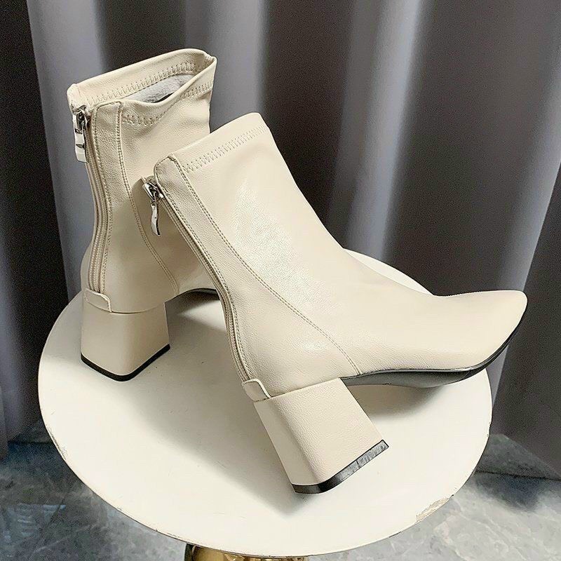 Bốt Nữ 5 Phân Đẹp Boots Ulzzang Thời Trang Chất Da Hàng Tuyển Fom Chuẩn Việt Size 35 - 39 Có Hộp Đóng Gói Cẩn Thận