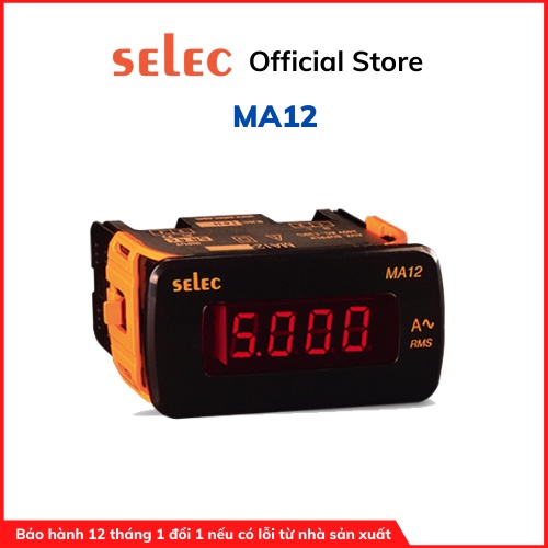 ĐỒNG HỒ ĐO DÒNG ĐIỆN 4000A MA12 | SELEC