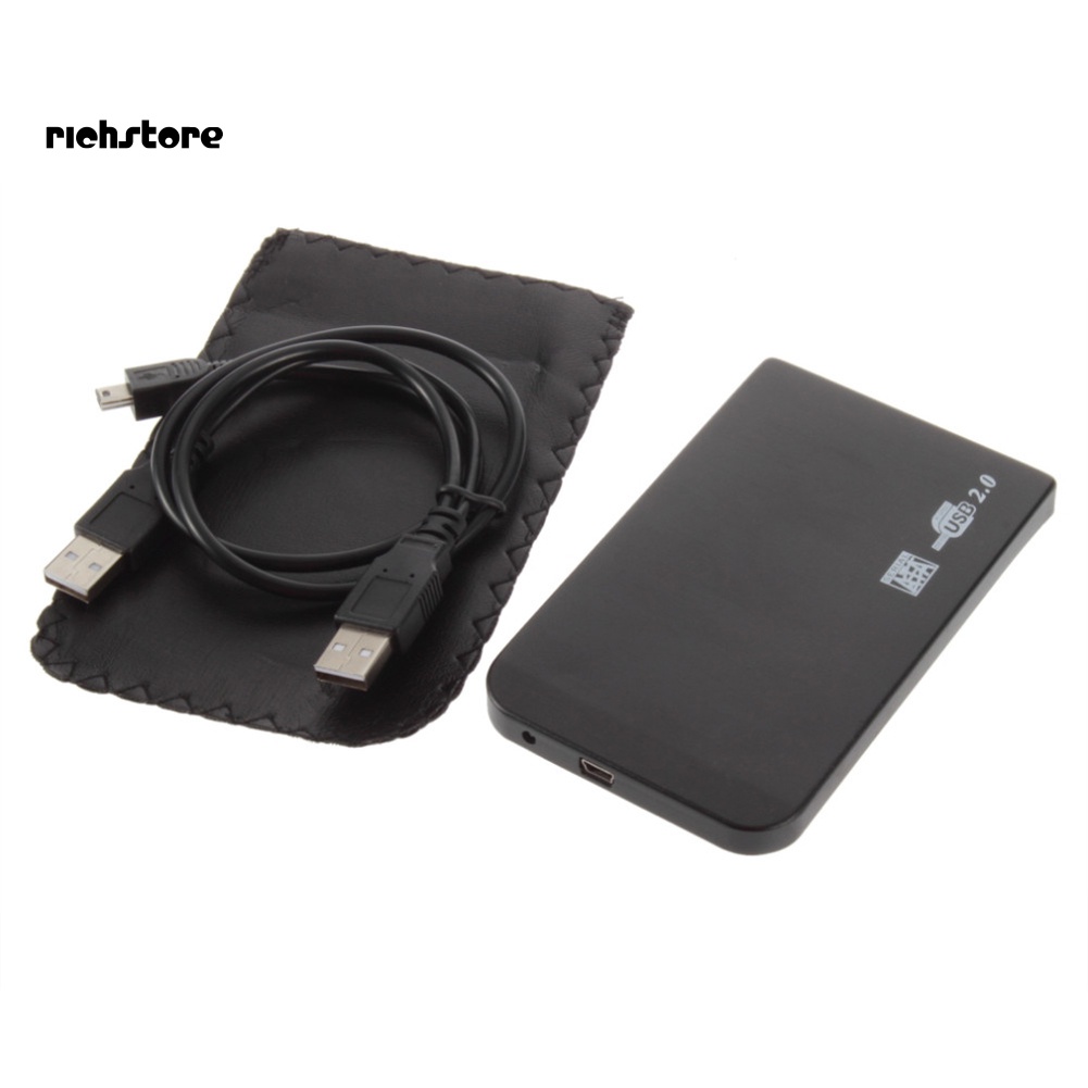 Hộp Đựng Ổ Cứng Ngoài Xdnccx USB 2.0 Siêu Mỏng Cho 2.5 Inch SATA HDD SSD | BigBuy360 - bigbuy360.vn