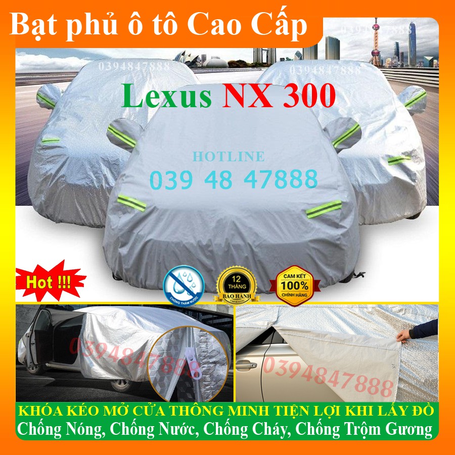 Bạt Trum Xe O To Lexus Nx 300 3 Lớp Trang Nhom Phản Quang Cao Cấp Chống Nong Chống Trộm Giảm Tổn Thất Cho O To Shopee Việt Nam