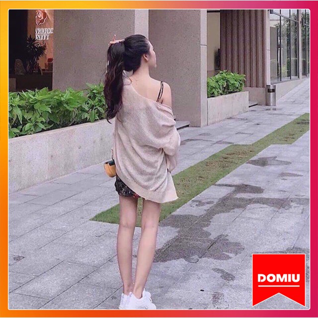 Áo cadigan nữ DOMIU len mỏng phong cách Hàn Quốc KL01 | BigBuy360 - bigbuy360.vn