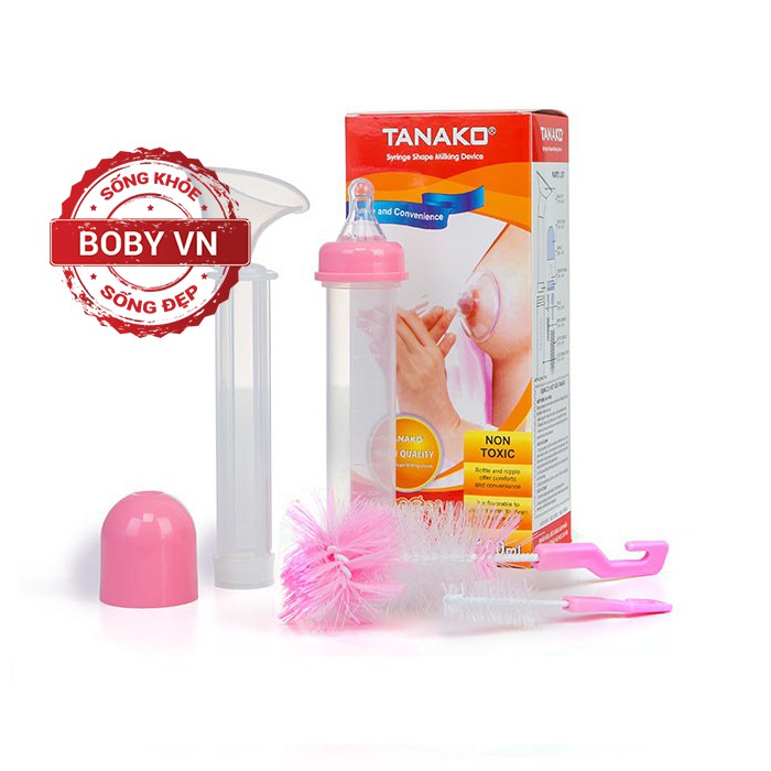 Máy hút sữa bằng tay không đau dễ sử dụng Tanako - An toàn cho Mẹ - Chính hãng