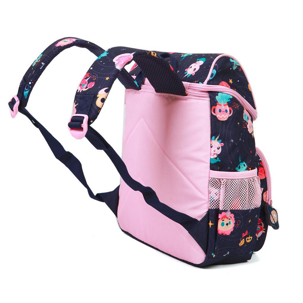 Balo học sinh cấp 1 Clever Hippo Hoodie Kỳ Lân Ngân Hà, balo cho bé gái tiểu học