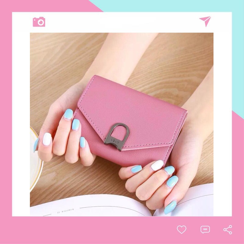 Ví Nữ Ngắn Love Siêu Đẹp VN01