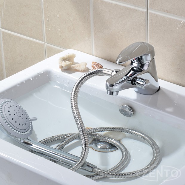 Bộ vòi chậu lavabo kết hợp sen tắm nóng lạnh Zento ZT2043