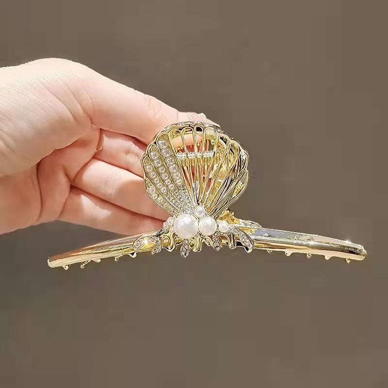 Kẹp Tóc Dạng Vỏ Sò Thời Trang Hàn Quốc Chất Lượng Cao