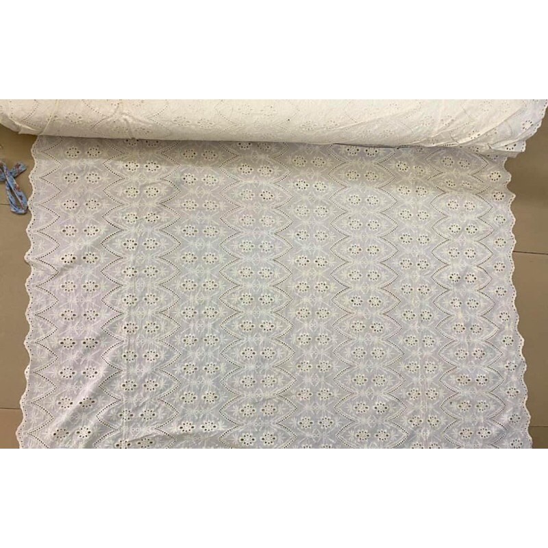 Vải thô thêu xuất dư