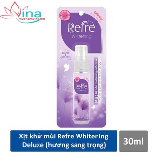 Lăn Khử Mùi Hương Sang Trọng Refre Whitening Deluxe (30ml)