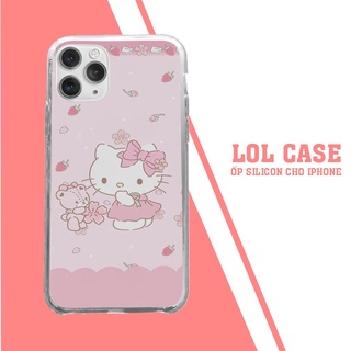 Ốp điện thoại hello kitty 2 cho iphone 5 - iphone 12 ctw20210105