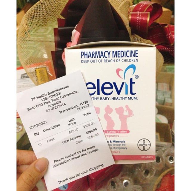 Elevit- thuốc bổ cho bà bầu số 1 tại Úc