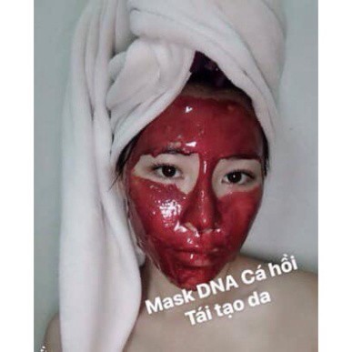 500GR Mặt Nạ DNA Da Cá Hồi ( Hoa Hồng Đỏ)- Nobiishop- Sản Phẩm Handmade Mask