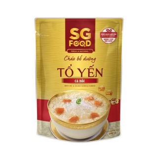 Cháo bổ dưỡng SGF tổ yến cá hồi 240g