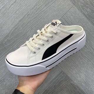 Giày puma kaia mule trắng 385168 02 bill hàn
