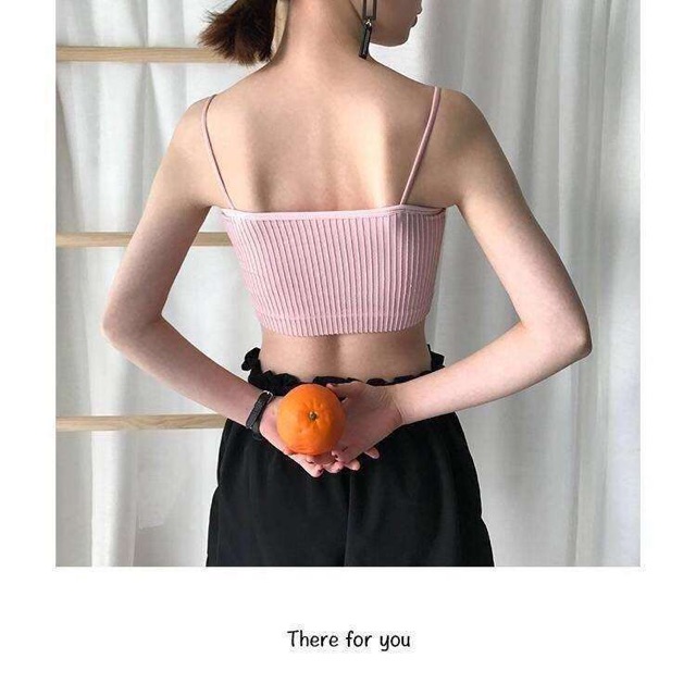 Áo lót nữ 809 Bra hai dây len tăm áo chip | WebRaoVat - webraovat.net.vn