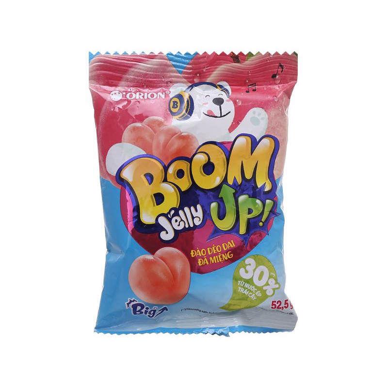 Kẹo dẻo Orion Boom nước ép trái cây gói 25g