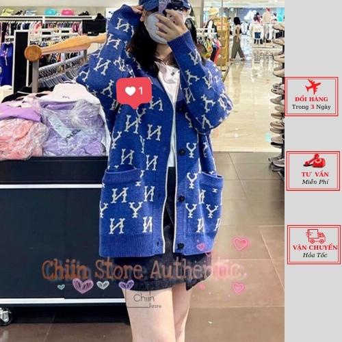 Áo khoác cardigan len nữ chữ dáng dài thu đông ulzzang Hàn Quốc yolo fashion