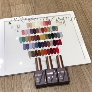Set sơn gel hàn 60 màu + tặng bảng màu