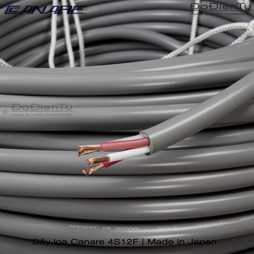 Dây loa Canare 4S12F | Nhập chính hãng từ Nhật | Made in Japan