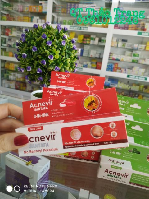 Chấm mụn Acnevir Santafa