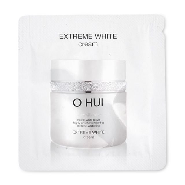 Set 10 gói kem dưỡng trắng da Ohui extreme white