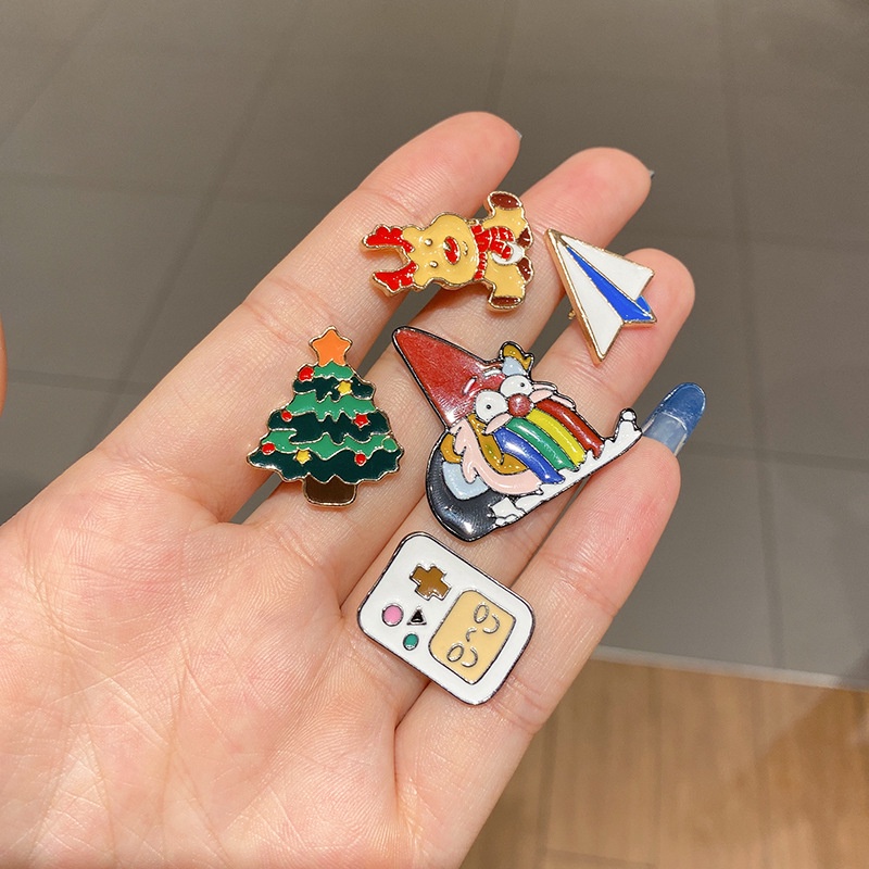 Trâm Cài Áo Chống Ánh Sáng Hình Hoạt Hình Nhật Bản Đáng Yêu