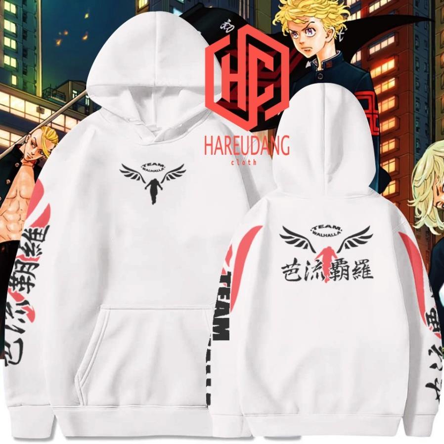 Áo khoác / áo hoodie Anime Tokyo Revengers Tokyo Manji dài tay đẹp + Tặng kèm 1 áo thun