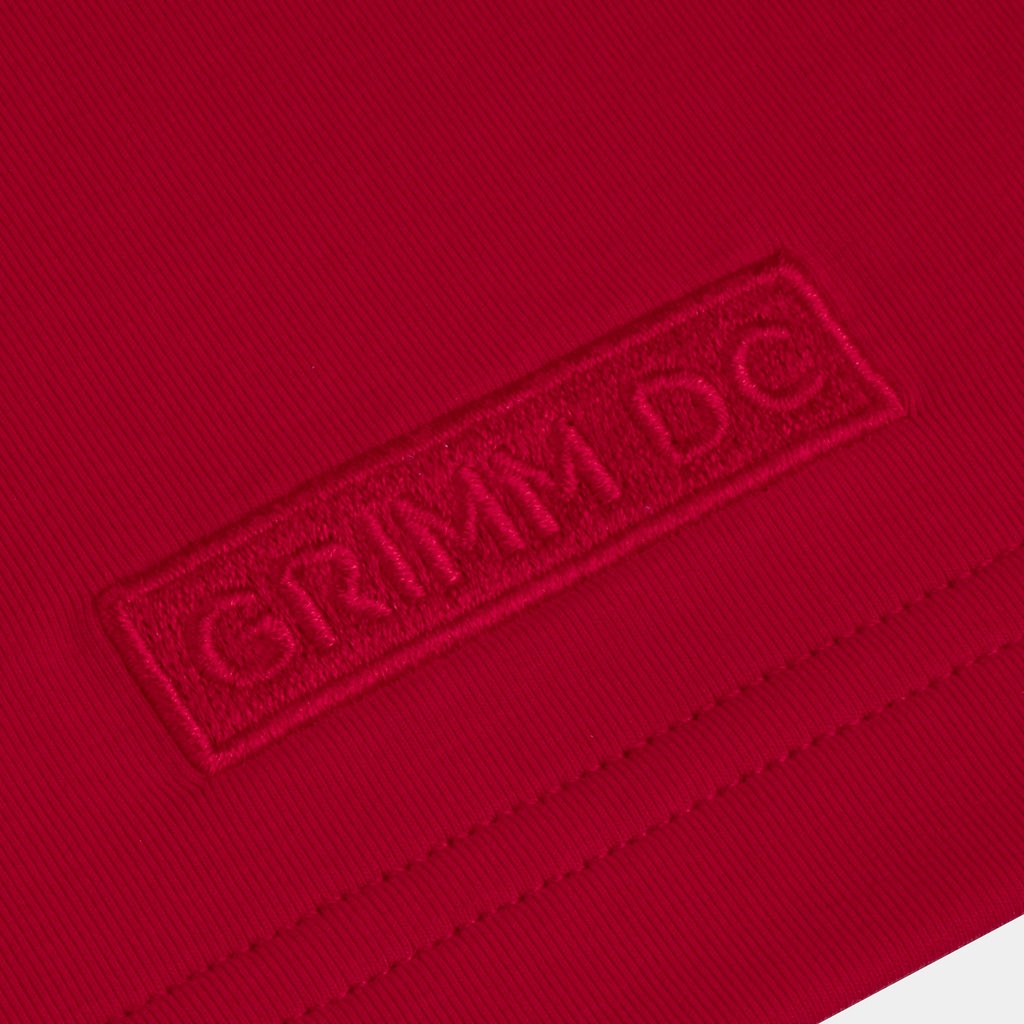 Grimm DC Áo thun Vietmade 3D embroidery | Adrenaline Red