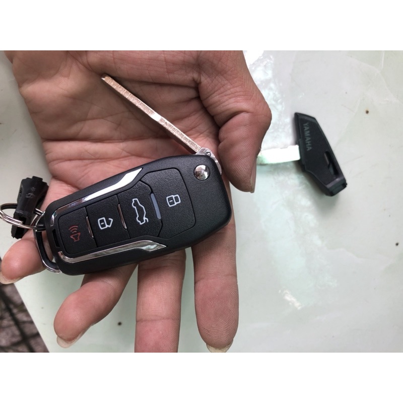 Phôi chìa khoá xe yamaha FZ150i độ bấm gập mẫu chìa khoá xe Ô TÔ